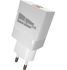 MORE CHOICE (4627151196121) NC24i 2USB 2.1A с кабелем 8-pin White