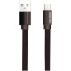 MORE CHOICE (4627151194462) K20m USB 2.1A для micro плоский USB - 1м Black