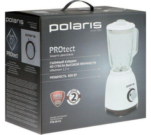 POLARIS PTB-0821G стационарный белый/красный