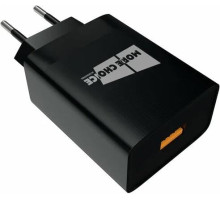 MORE CHOICE (4627151195261) NC52QCm 1USB 3.0A QC3.0 для micro USB быстрая зарядка Black