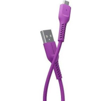 MORE CHOICE (4627151193113) K16m USB (m)-microUSB (m) 1.0м - фиолетовый