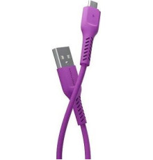 MORE CHOICE (4627151193113) K16m USB (m)-microUSB (m) 1.0м - фиолетовый