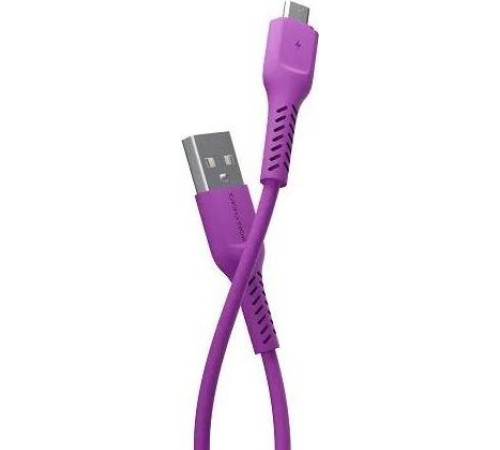 MORE CHOICE (4627151193113) K16m USB (m)-microUSB (m) 1.0м - фиолетовый