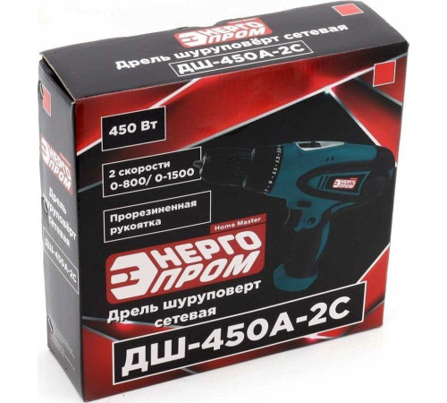 ЭНЕРГОПРОМ ДШ-450А-2С Дрель шуруповёрт 00-00014363