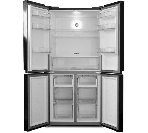 CENTEK CT-1756 Black Glass Total