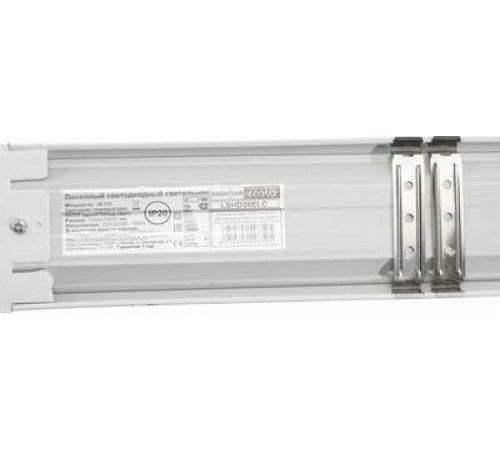 светильники накладные ECOLA LSHD36ELC LED LINEAR IP20 линейный светодиодный светильник (замена ЛПО) 36W 220V 6500K 1200X75X25