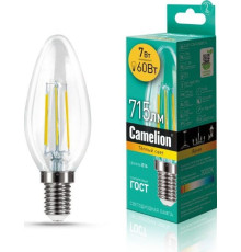 CAMELION (13452) LED7-C35-FL/830/E14/3000K