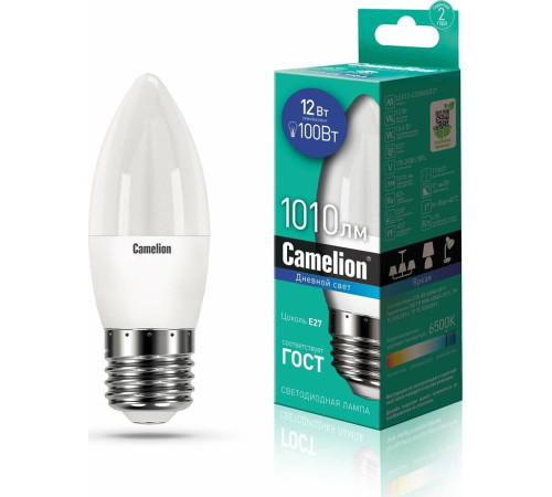 CAMELION (13692) LED12-C35/865/E27