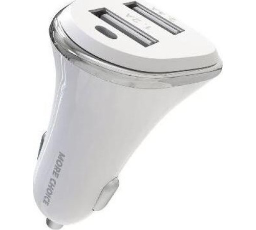 MORE CHOICE (4627151192079) AC23 2USB 2.4A белый