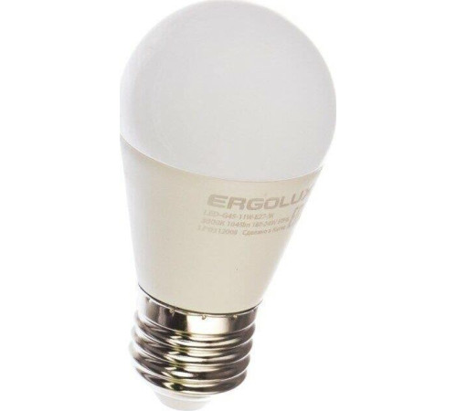 ERGOLUX (13632) LED-G45-11W-E27-6K