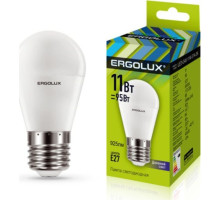 ERGOLUX (13632) LED-G45-11W-E27-6K