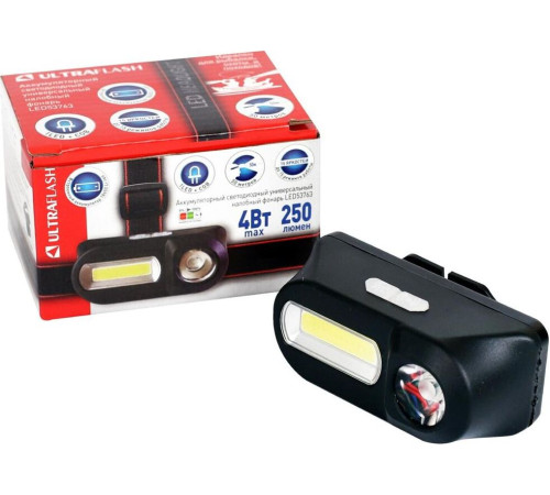 ULTRAFLASH (14504) LED53763 черный
