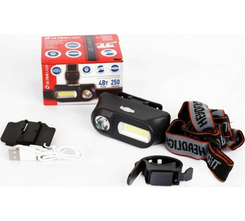 ULTRAFLASH (14504) LED53763 черный