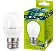 ERGOLUX (12877) LED-G45-7W-E27-6K