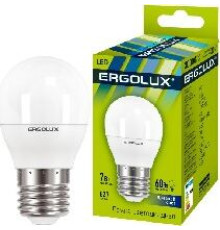 ERGOLUX (12877) LED-G45-7W-E27-6K