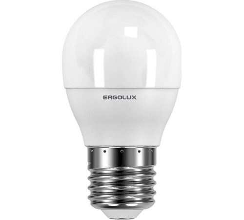 ERGOLUX (12877) LED-G45-7W-E27-6K