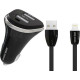 MORE CHOICE (4627151191393) AC22i 2USB 2.4A для 8-pin Black