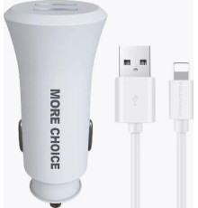 MORE CHOICE (4627151192093) AC23i 2USB 2.4A для 8-pin White