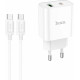 HOCO (6931474740526) C80A RAPIDO PD+QC3.0 + кабель 8PIN-TYPE-C белый