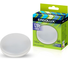 ERGOLUX (14238) LED-GX53-12W-GX53-6K