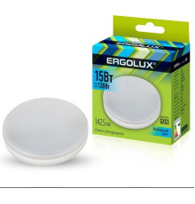 ERGOLUX (14239) LED-GX53-15W-GX53-4K