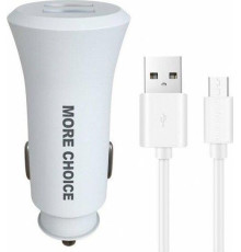 MORE CHOICE (4627151192116) AC23m 2USB 2.4A для micro USB Black