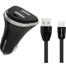 MORE CHOICE (4627151191416) AC22a 2USB 2.4A для Type-C Black