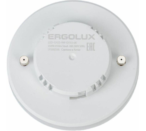 ERGOLUX (14309) LED-GX53-9W-GX53-6K