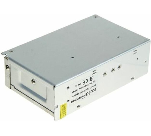 ECOLA B2L200ESB LED strip Power Supply 200W 220V-12V IP20