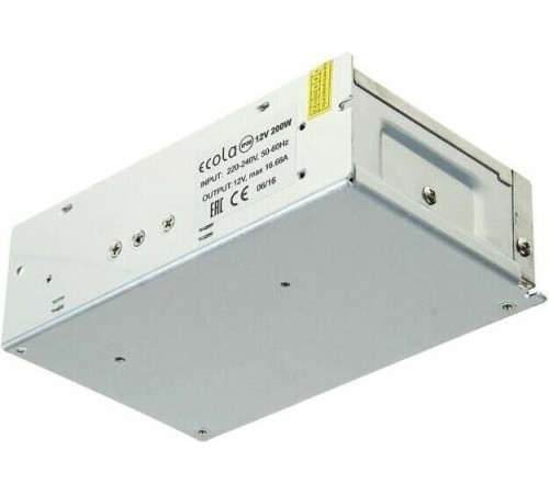 ECOLA B2L200ESB LED strip Power Supply 200W 220V-12V IP20