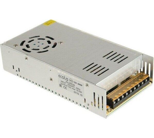 ECOLA B2L400ESB LED strip Power Supply 400W 220V-12V IP20