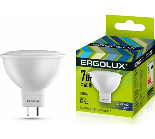ERGOLUX (12881) LED-JCDR-7W-GU5.3-6K