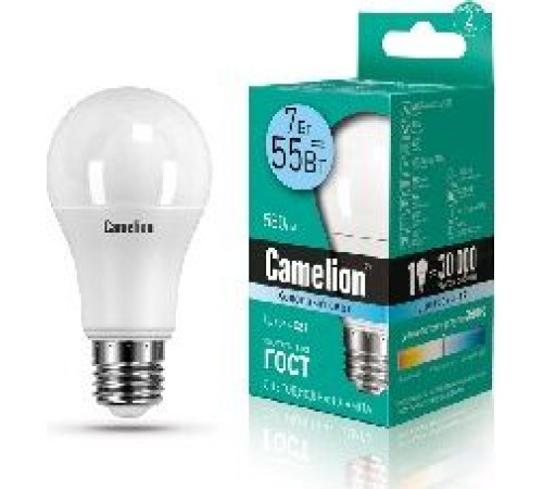 CAMELION (11254) LED7-A60/845/E27