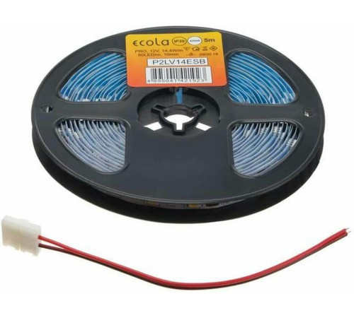 ECOLA P2LV14ESB LED strip PRO 14.4W/60Led/4200K/18Lm/1080Lm 10mm на катушке 5м