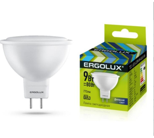ERGOLUX (13626) LED-JCDR-9W-GU5.3-6K