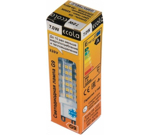 ECOLA G9RV70ELC LED CORN MICRO G9/7W/4200K