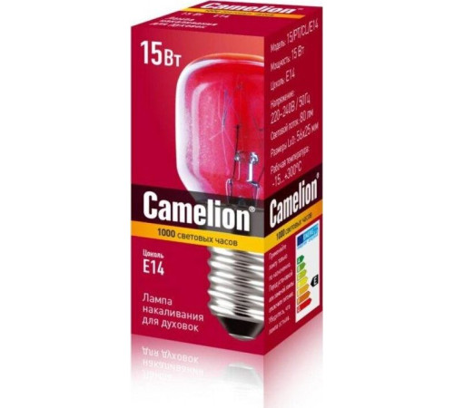 CAMELION (12979) 15/PT/CL/E14 - для духовок