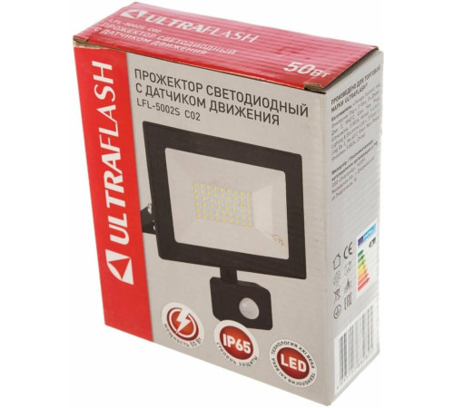 ULTRAFLASH (13331) LFL-5002S C02 черный