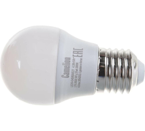 CAMELION (12028) LED5-G45/830/E27/3000K
