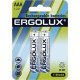 ERGOLUX (12446) AAA-1100MAH NI-MH BL-2 (NHAAA1100BL2, аккумулятор,1.2В)