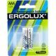 ERGOLUX (12446) AAA-1100MAH NI-MH BL-2 (NHAAA1100BL2, аккумулятор,1.2В)