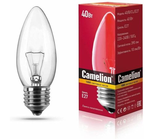 CAMELION (8975) 40/B/CL/E27