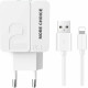 MORE CHOICE (4627151191928) NC46i СЗУ 2USB 2.4A для 8-pin - 1м White Grey
