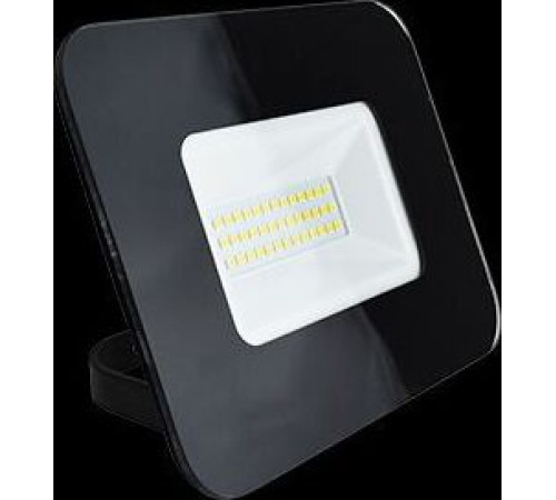 ECOLA JPBD30ELB PROJECTOR LED 30,0W 220V 6000K IP65 Светодиодный Прожектор тонкий Черный 154X124X40