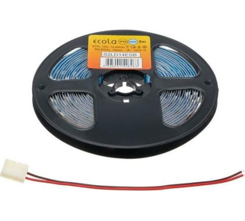 ECOLA S2LD14ESB LED strip STD 14.4W/m 12V IP20 10mm 60Led/m 6000K 5м