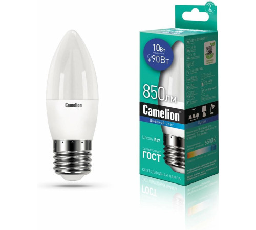 CAMELION (13564) LED10-C35/865/E27