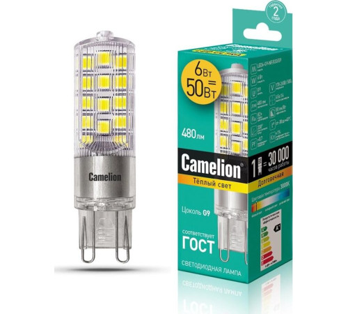 CAMELION (13706) LED6-G9-NF/830/G9