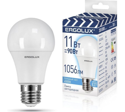 ERGOLUX (14459) LED-A60-11W-E27-4K