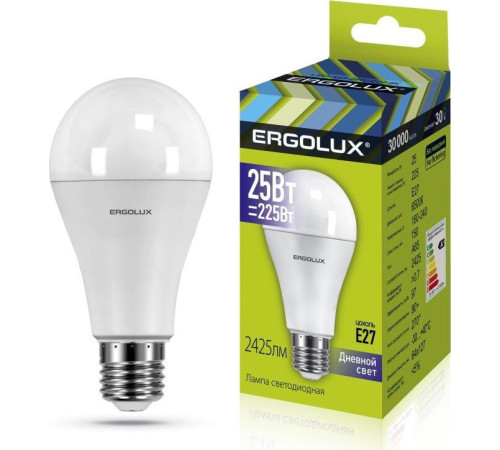 ERGOLUX (14228) LED-A65-25W-E27-6K