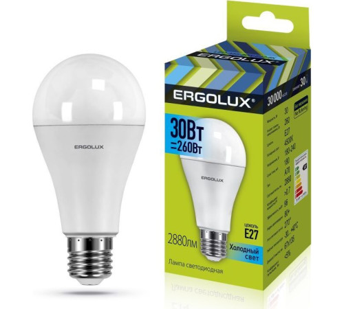 ERGOLUX (14229) LED-A70-30W-E27-4K